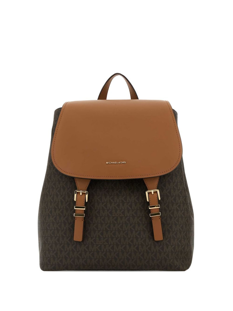 monogram-print backpack 1