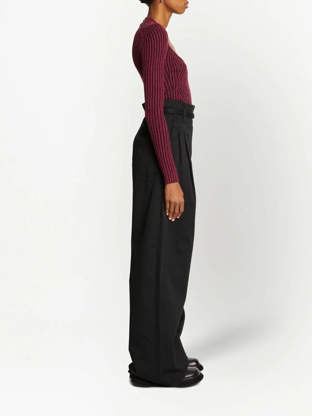 Plated ribbed-knit jumper - 3