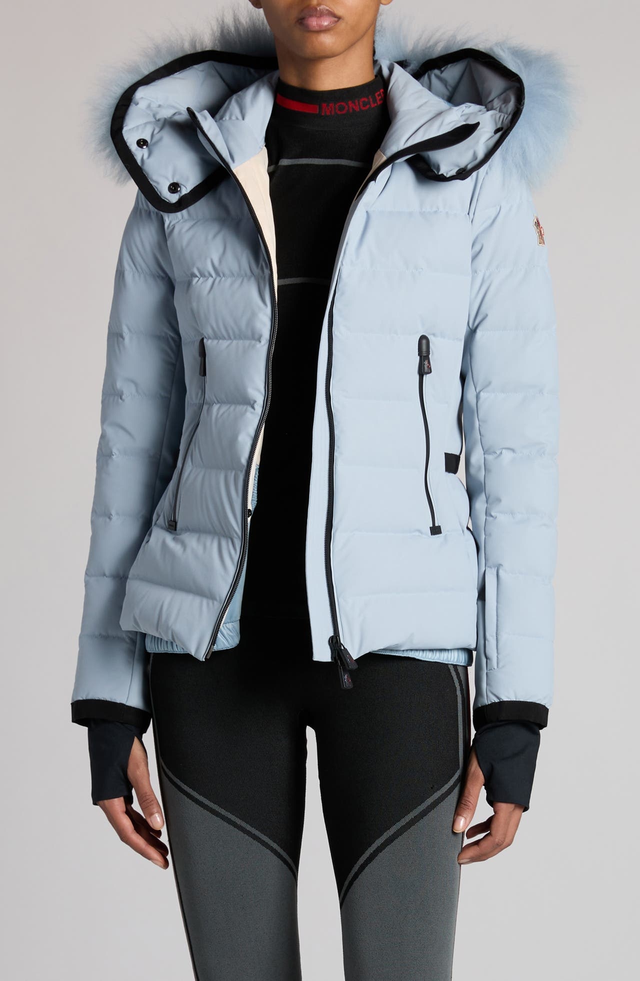 Moncler Grenoble Moncler Grenoble Lamoura Fitted Down Ski Jacket