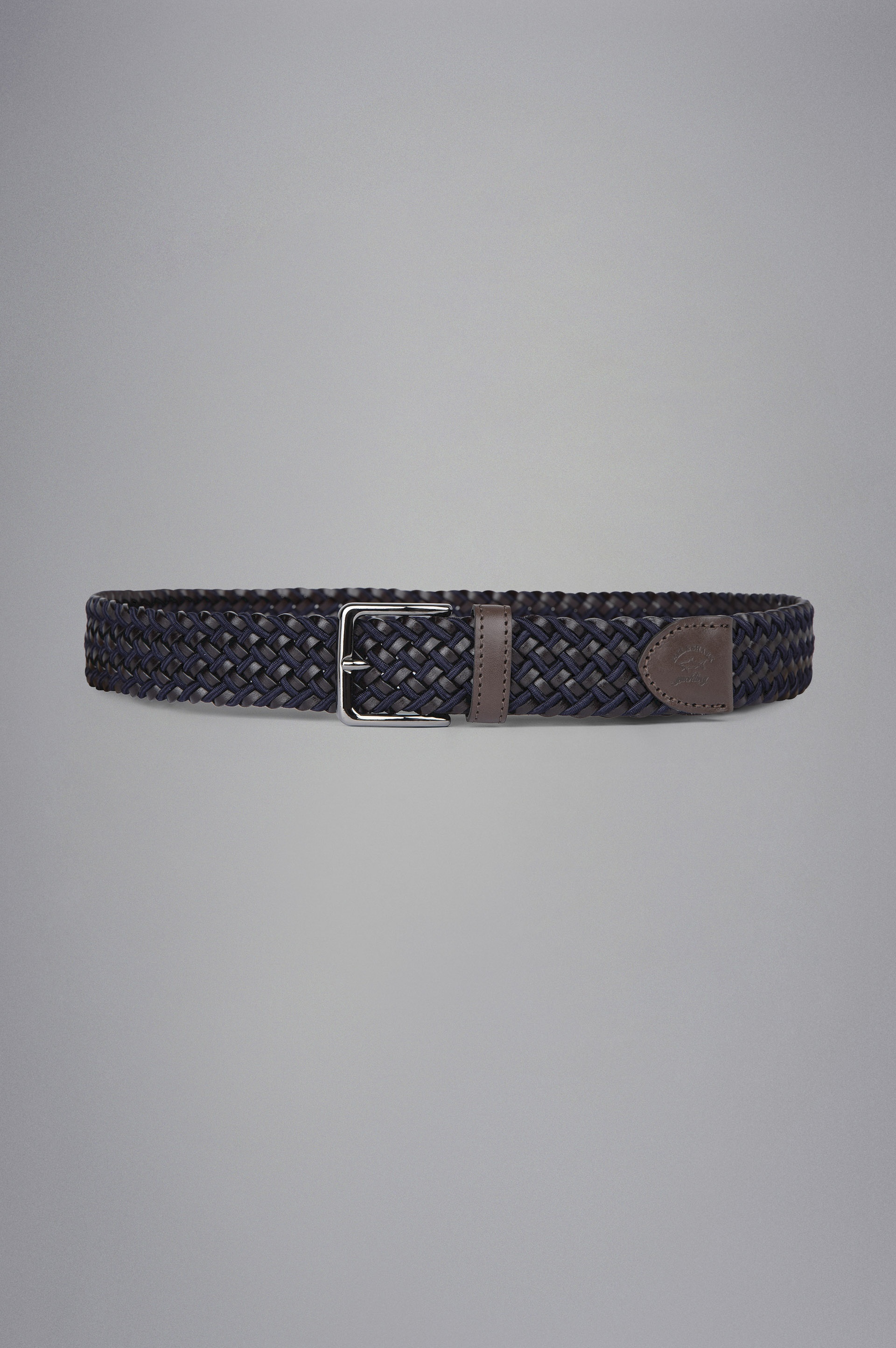 WOVEN LEATHER BELT - 1