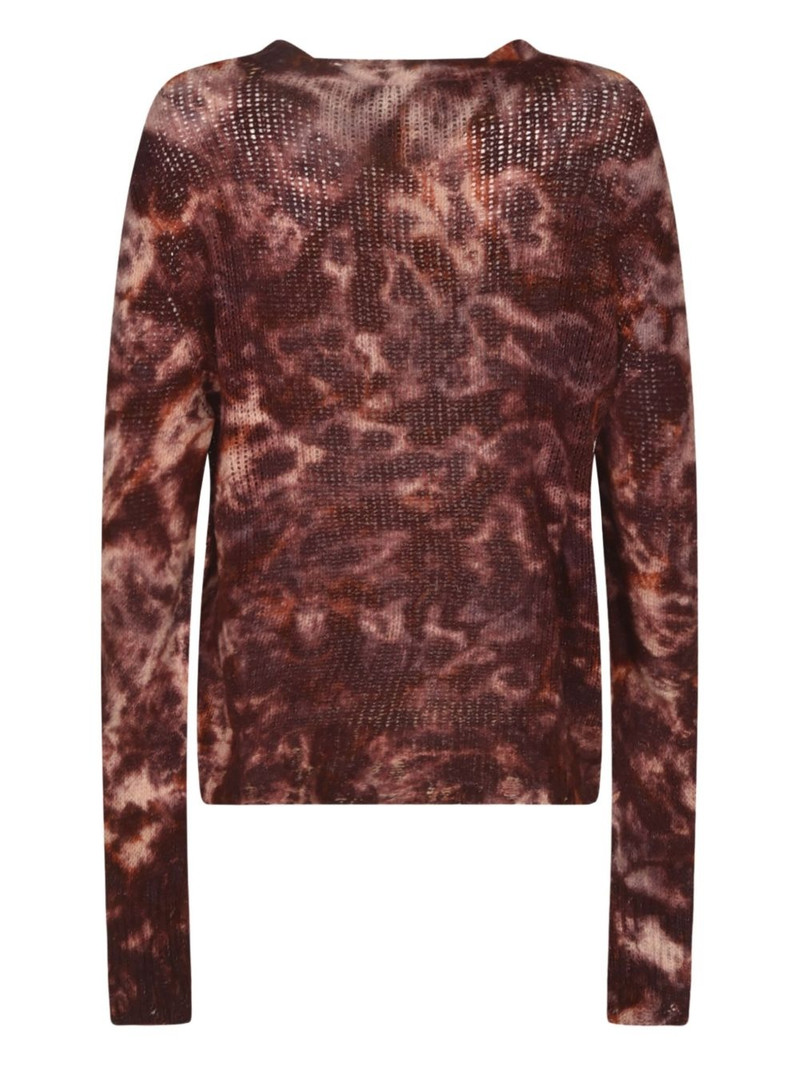 Avant Toi tie-dye sweater outlook