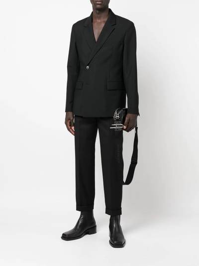 Balmain straight-leg wool trousers outlook