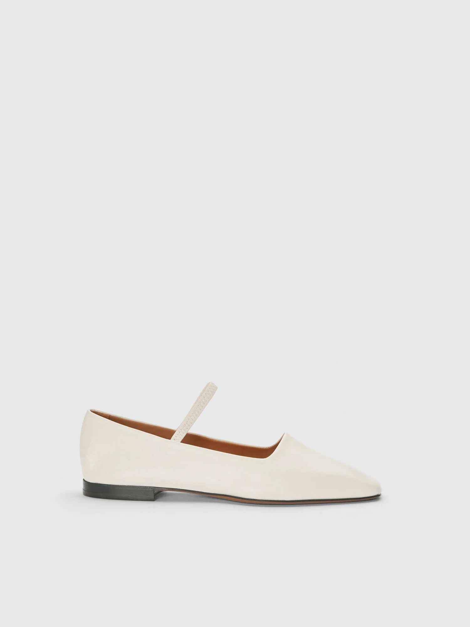 Petina Linen Nappa Mary Jane Flats - 1