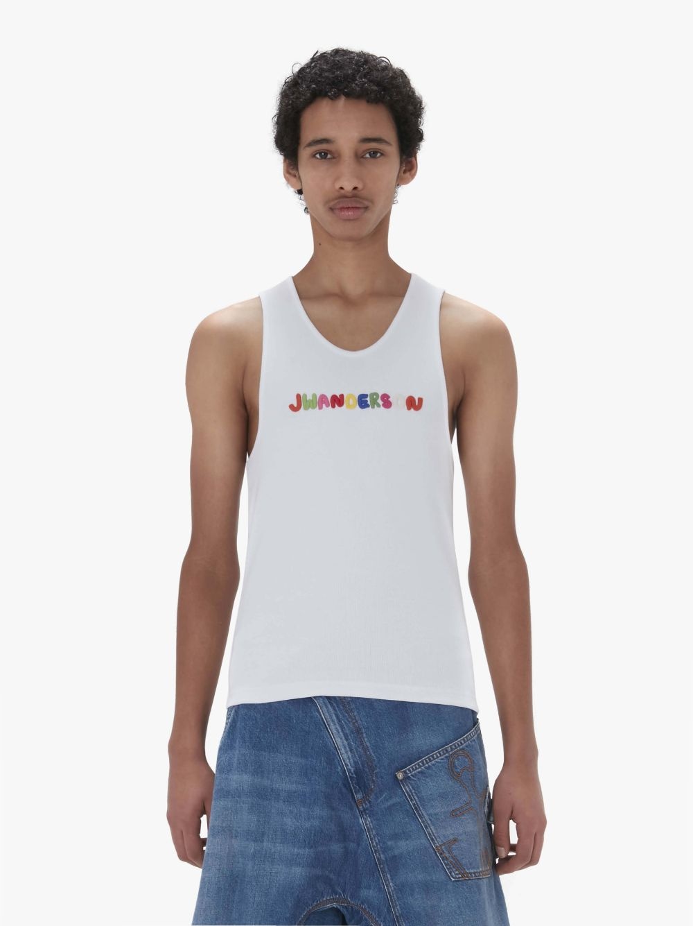 LOGO EMBROIDERED TANK TOP - 2