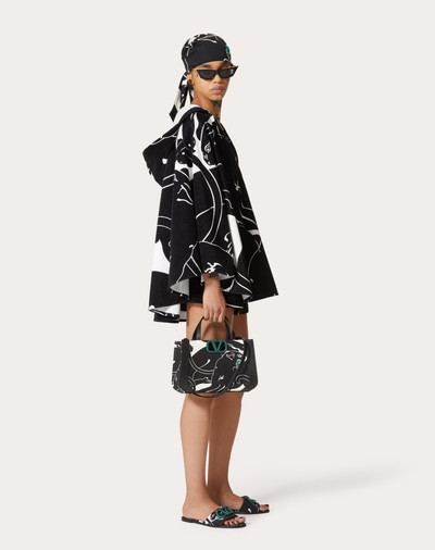Valentino PANTHER TERRY COTTON CAPE outlook