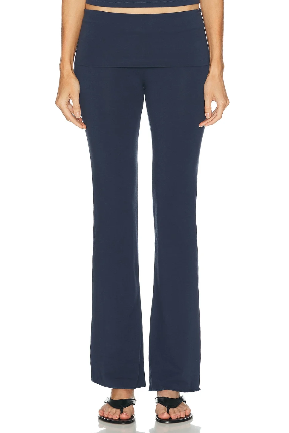 Cotton Jersey Folover Pant - 1