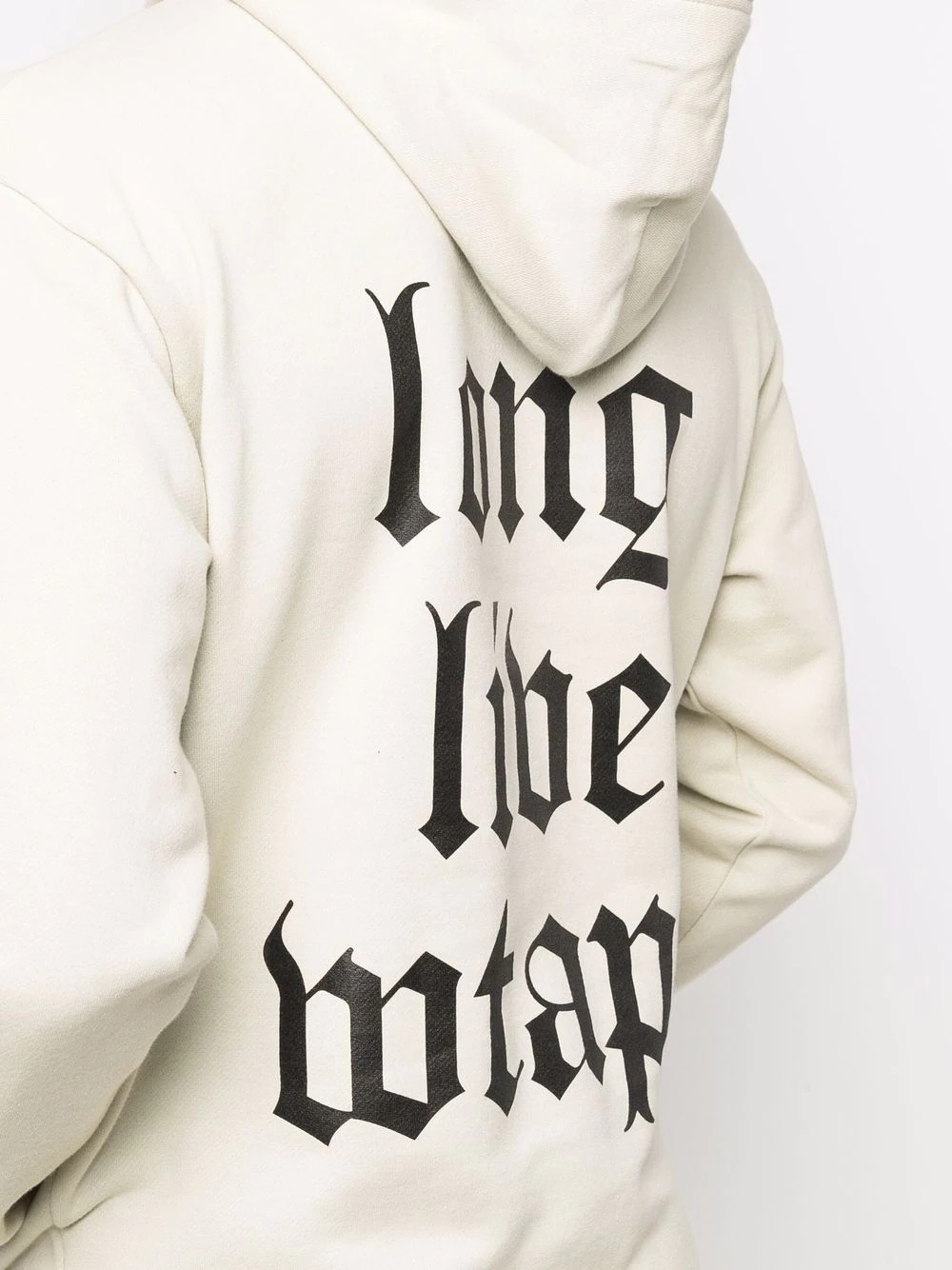 slogan-print hoodie - 6