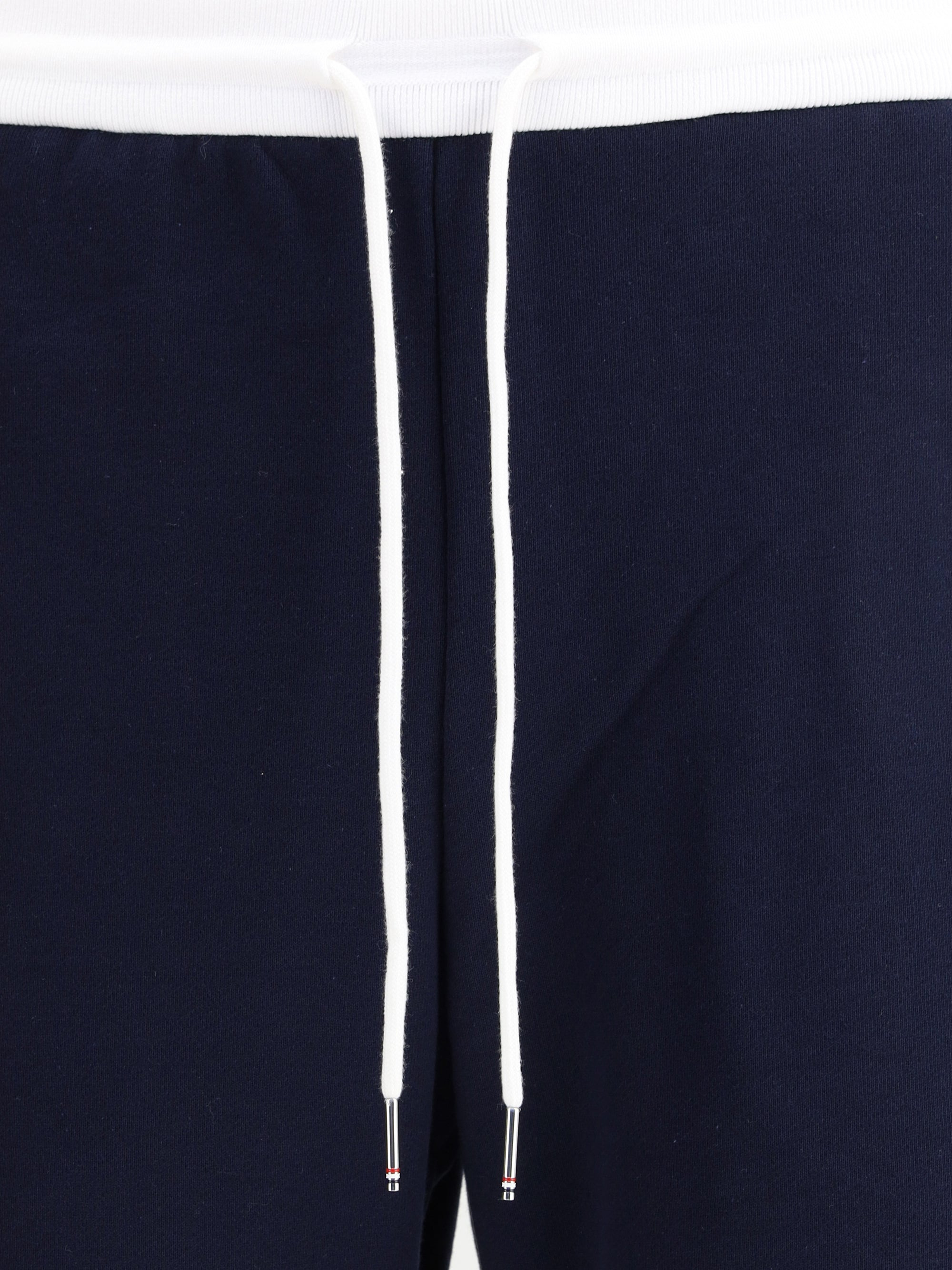 Thom Browne Men Sweatpants W/ Engineered 4 Bar In Solid - 3
