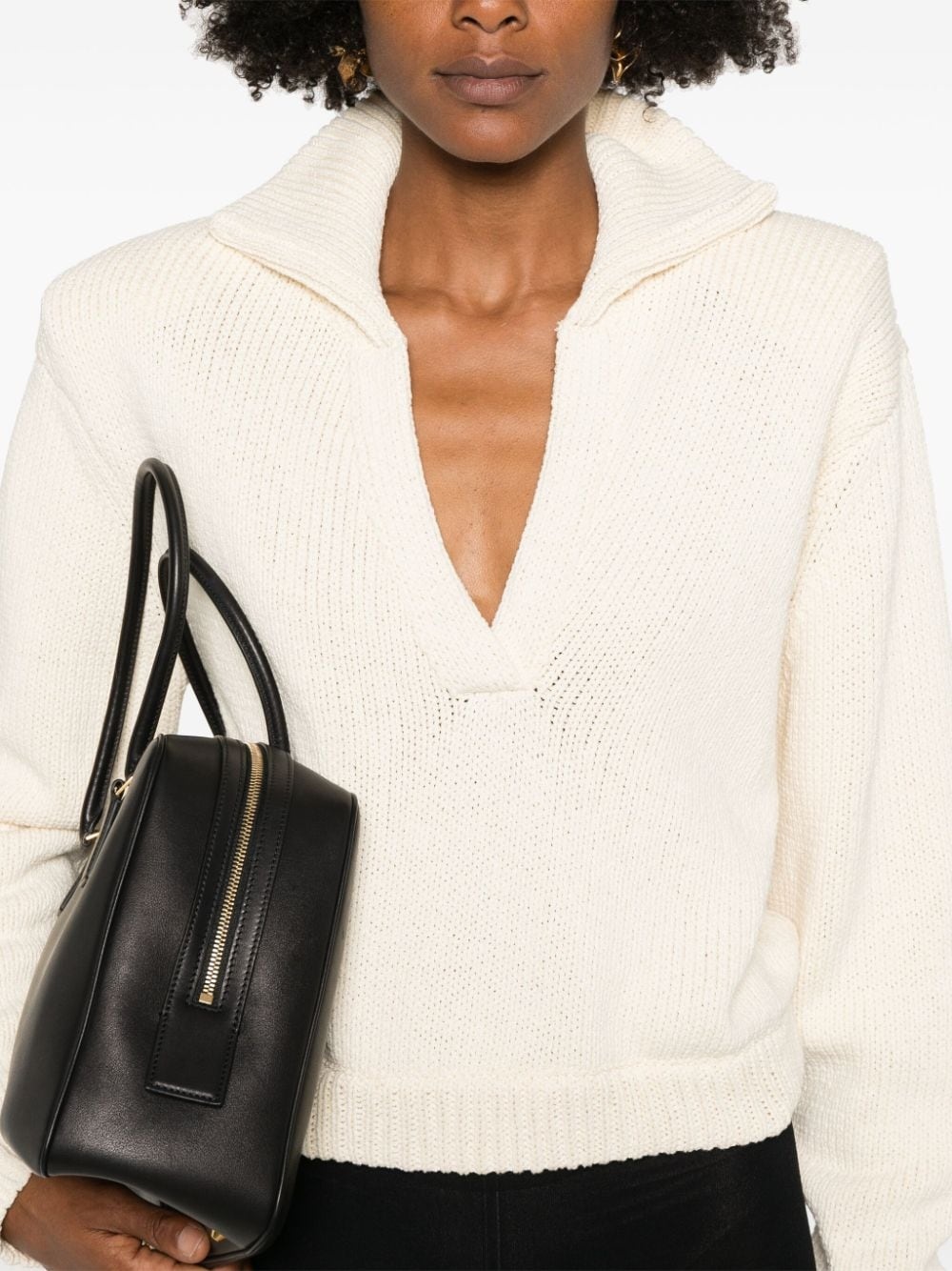 shoulder-pads sweater - 5