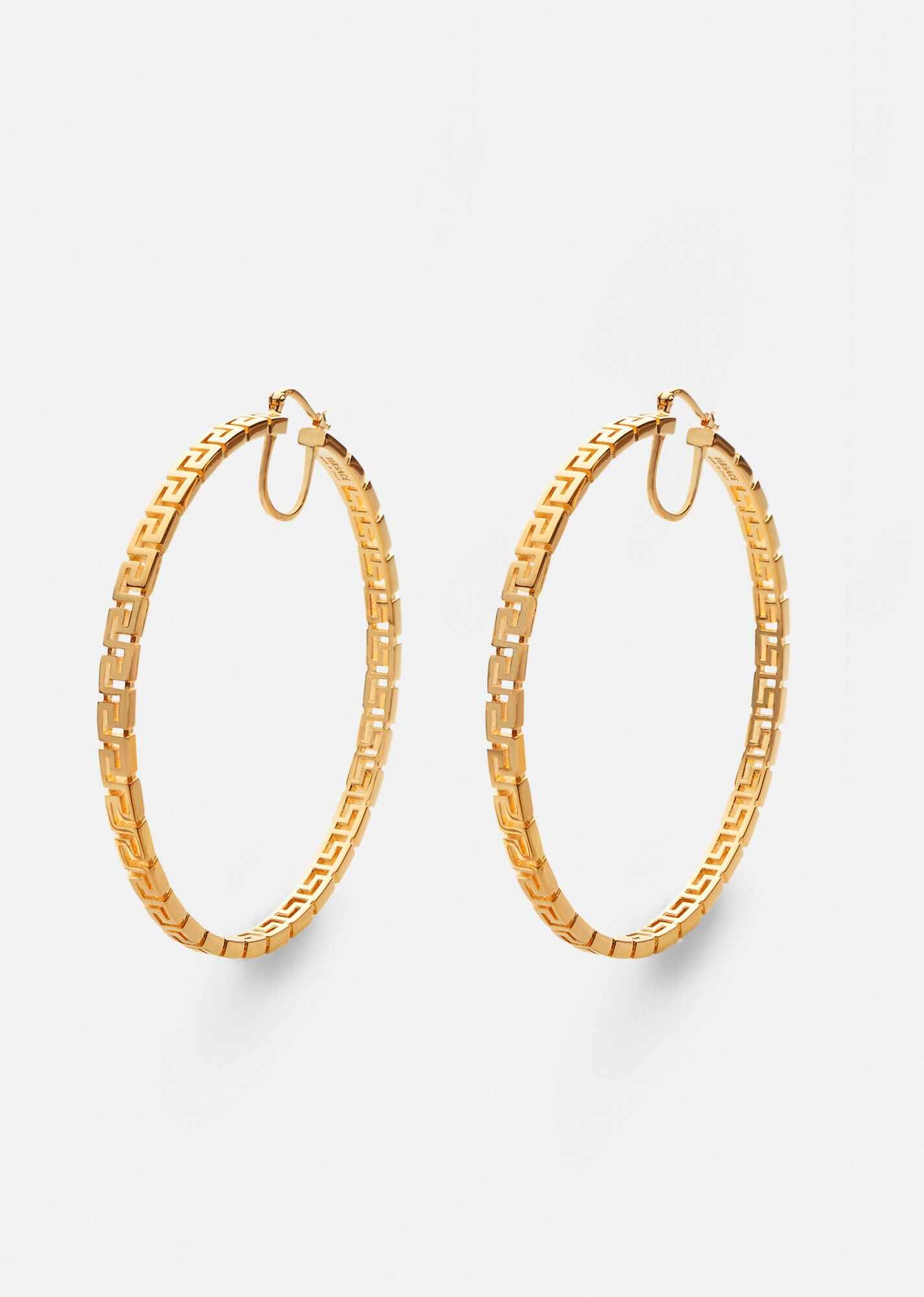 Greca Hoop Earrings - 1