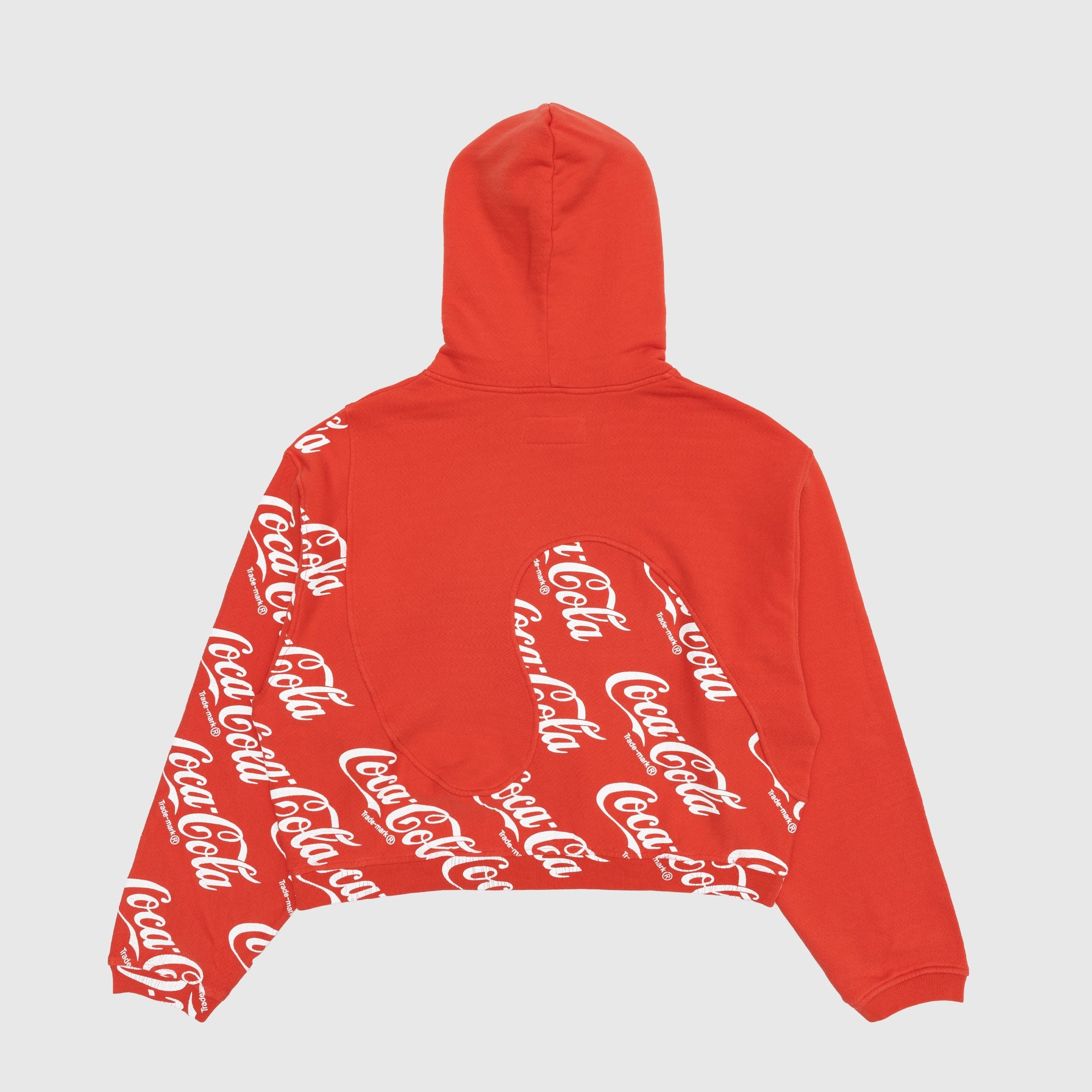 COCA COLA SWIRL KNIT HOODIE - 5