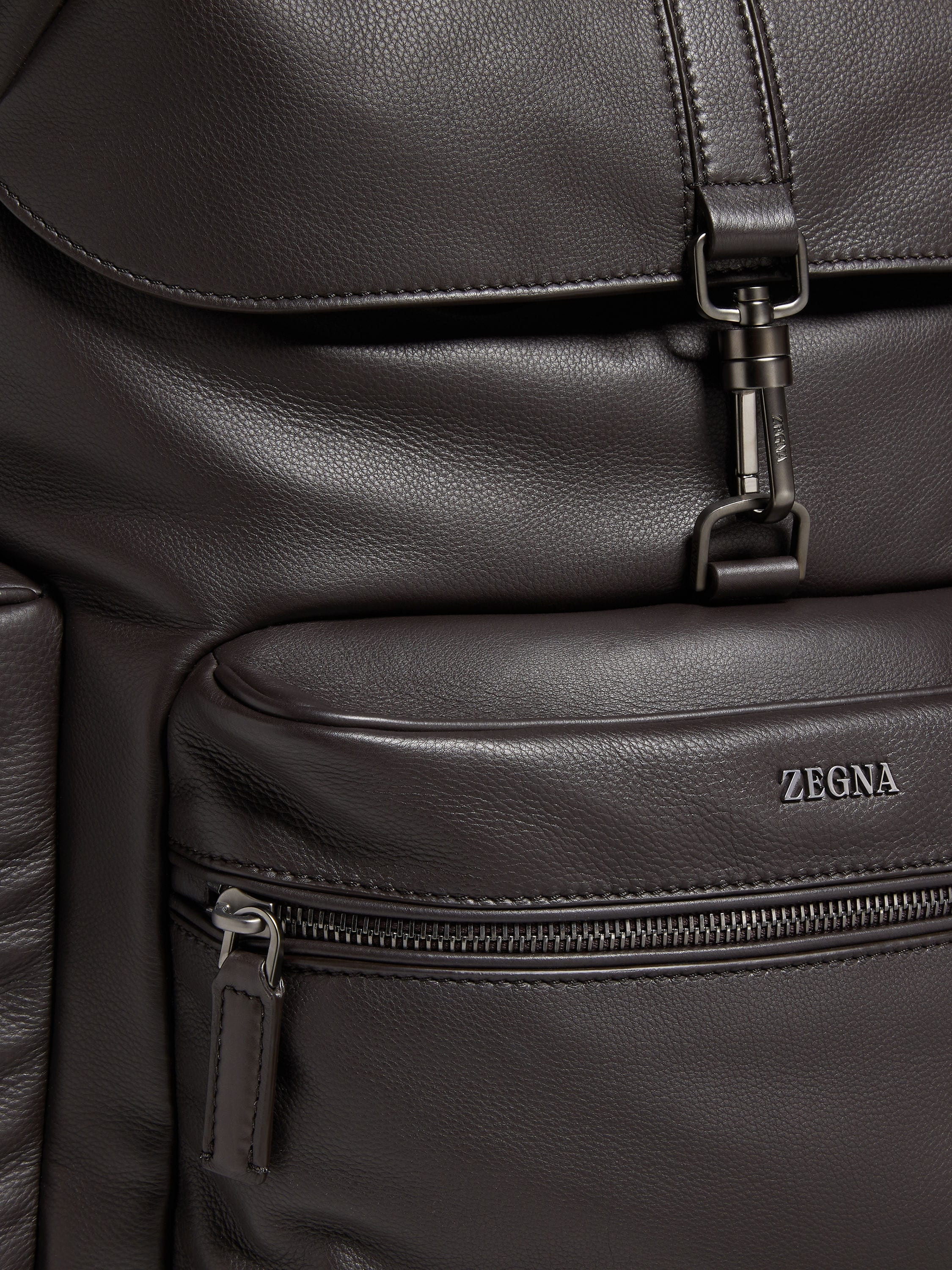 DARK BROWN SECONDSKIN SPECIAL BACKPACK - 5