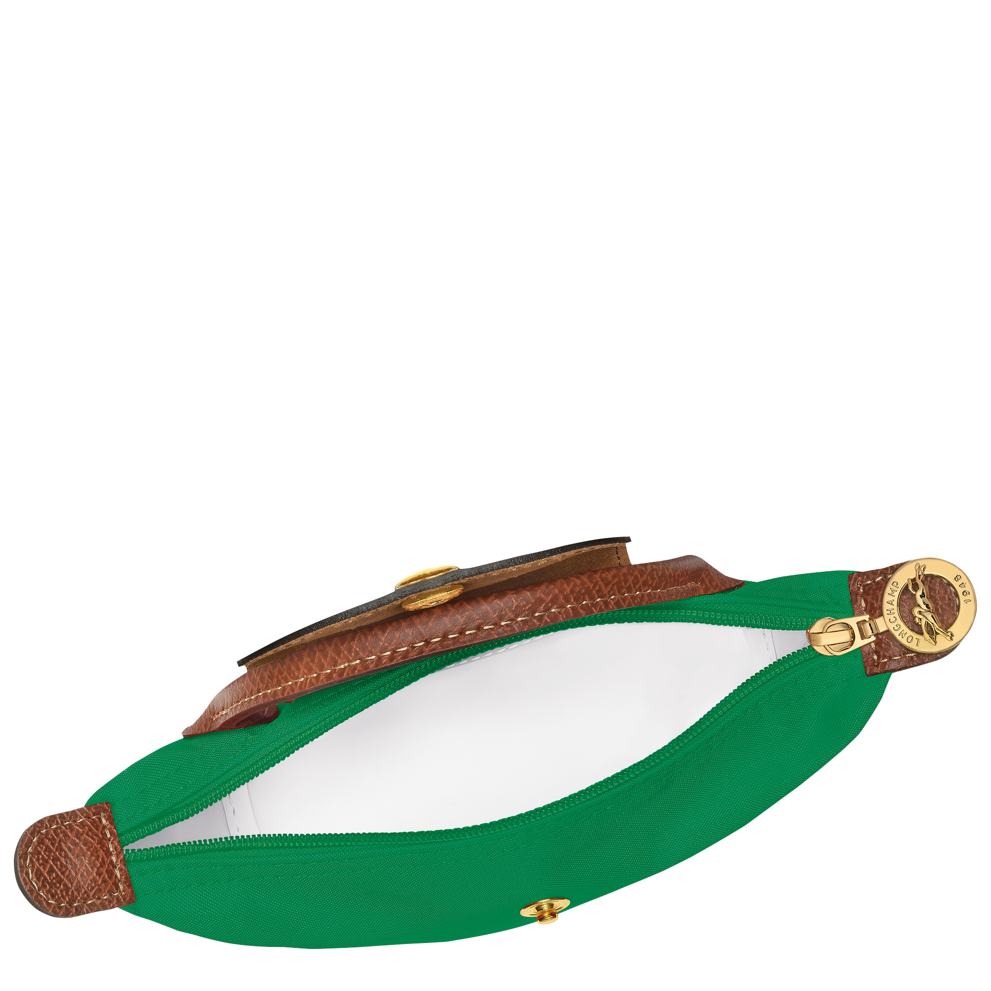 Le Pliage Original Pouch with handle Green - Recycled canvas - 5