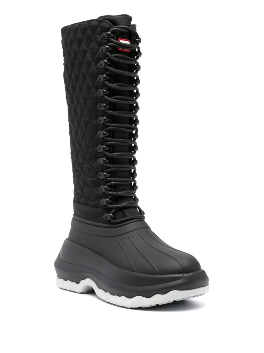 x Hunter Tall 70mm lace-up boots - 2