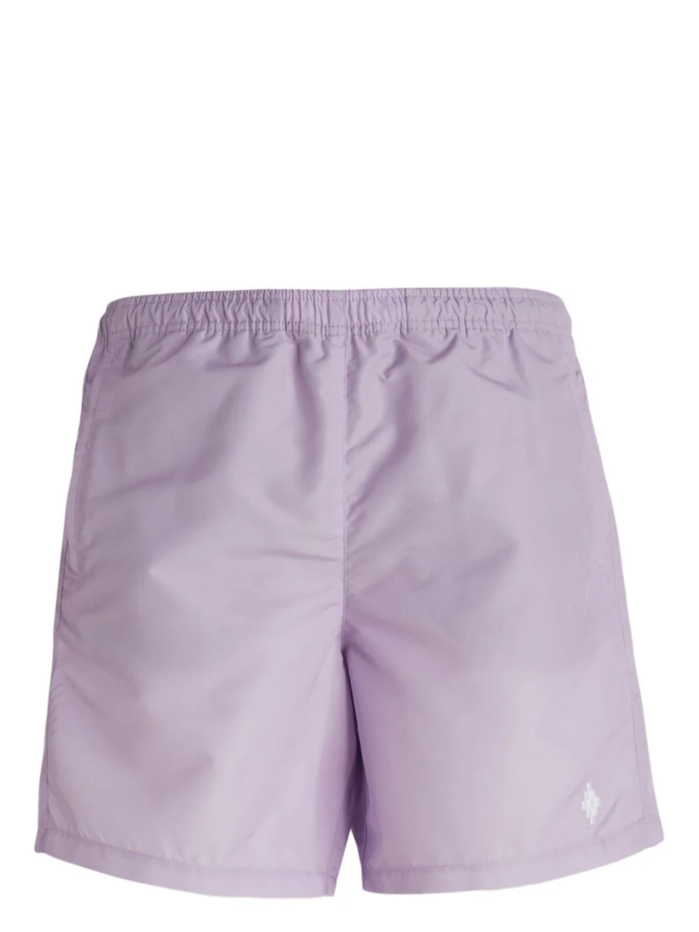 logo-embroidered swim shorts - 1