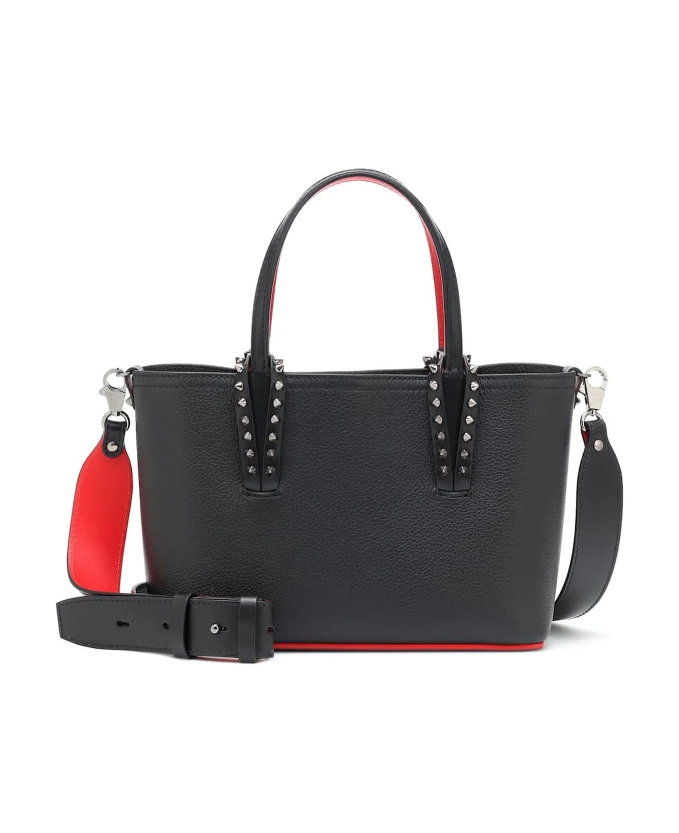 Christian Louboutin Black Leather Cabata Mini Bag - 1