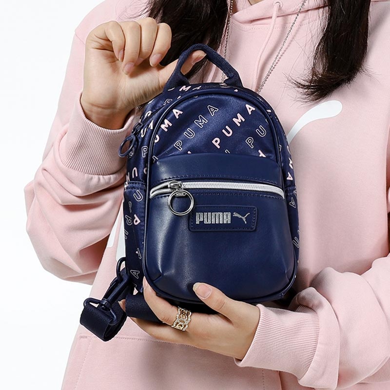 (WMNS) PUMA Prime Classics Mini Backpack 'Blue' 078333-02 - 3