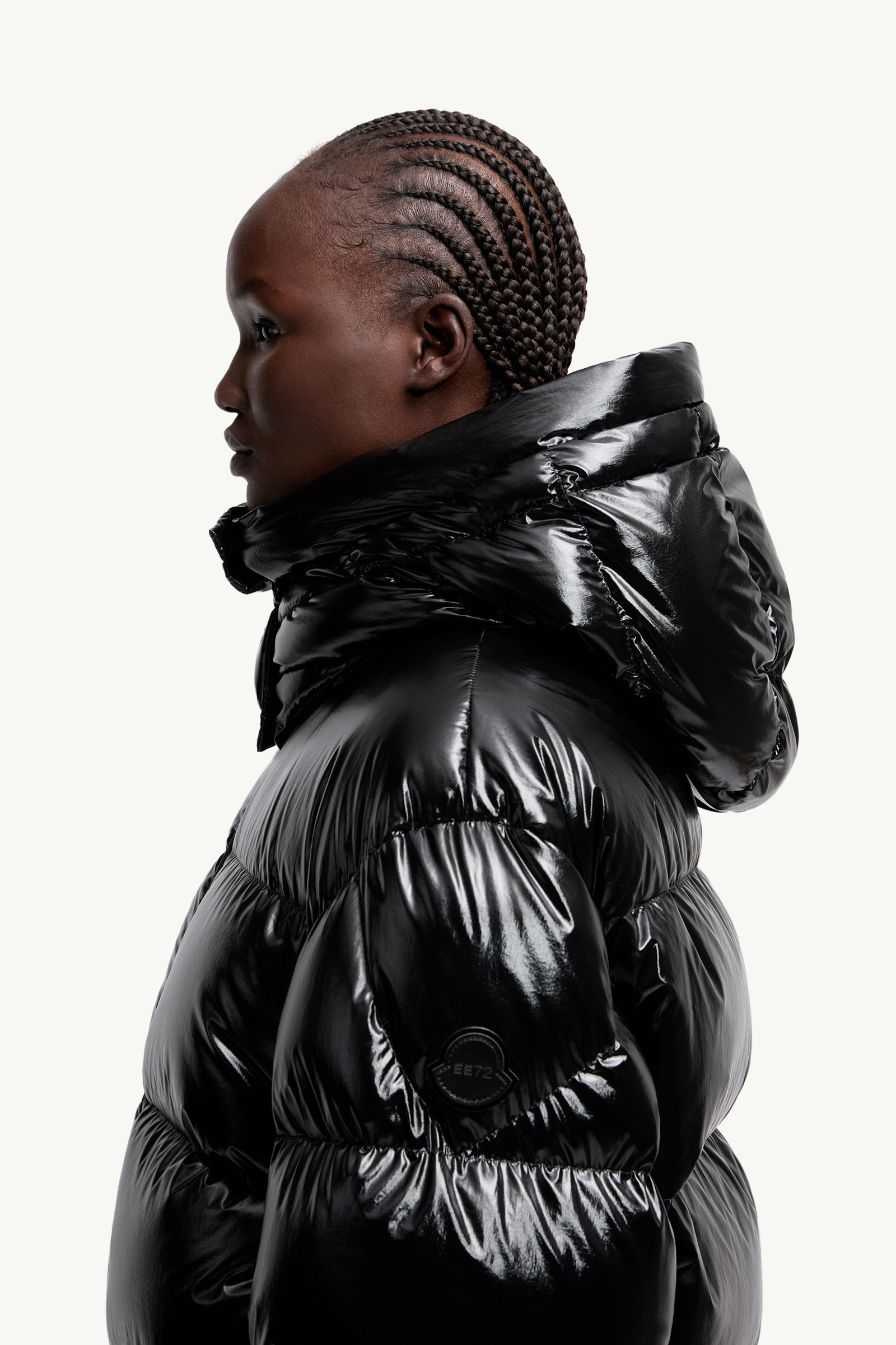 Moncler x EE72 by Edward Enninful Lothar Hooded Short Down Jacket - 4