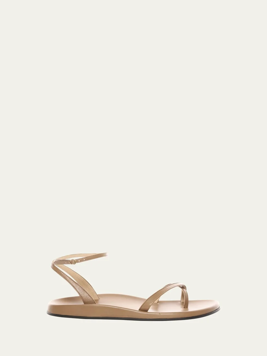 Hugh Leather Ankle-Strap Sandals - 1