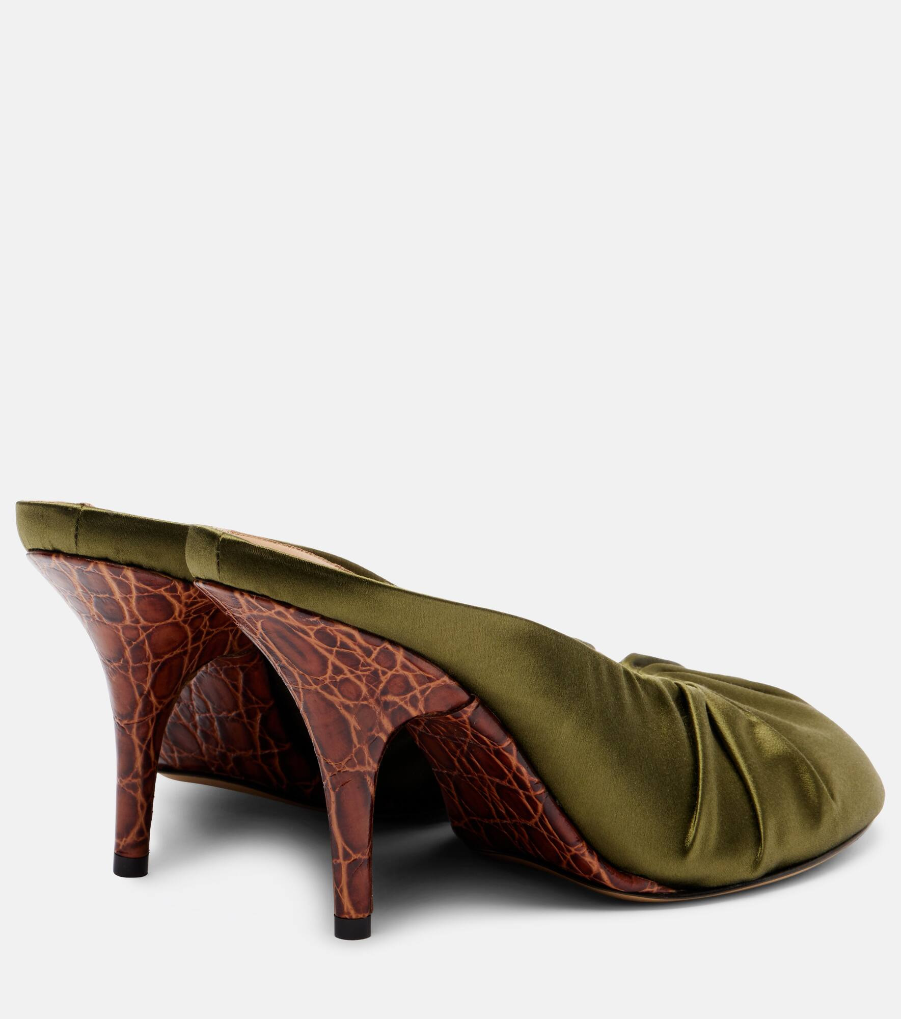 90 satin mules - 2