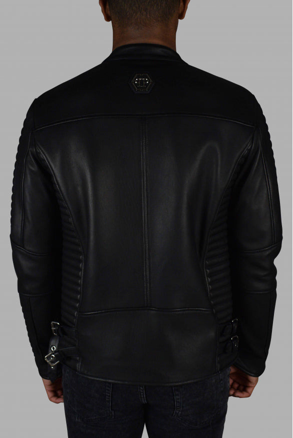 Philipp Plein Men Biker Jacket - 5
