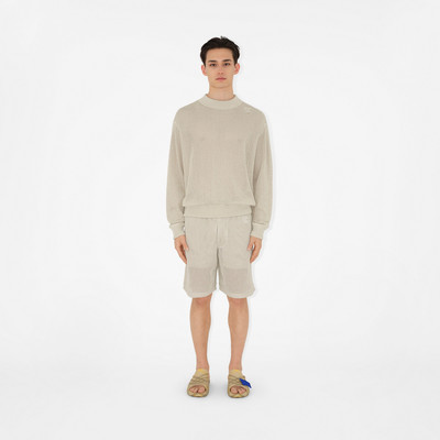 Burberry Cotton Mesh Shorts outlook