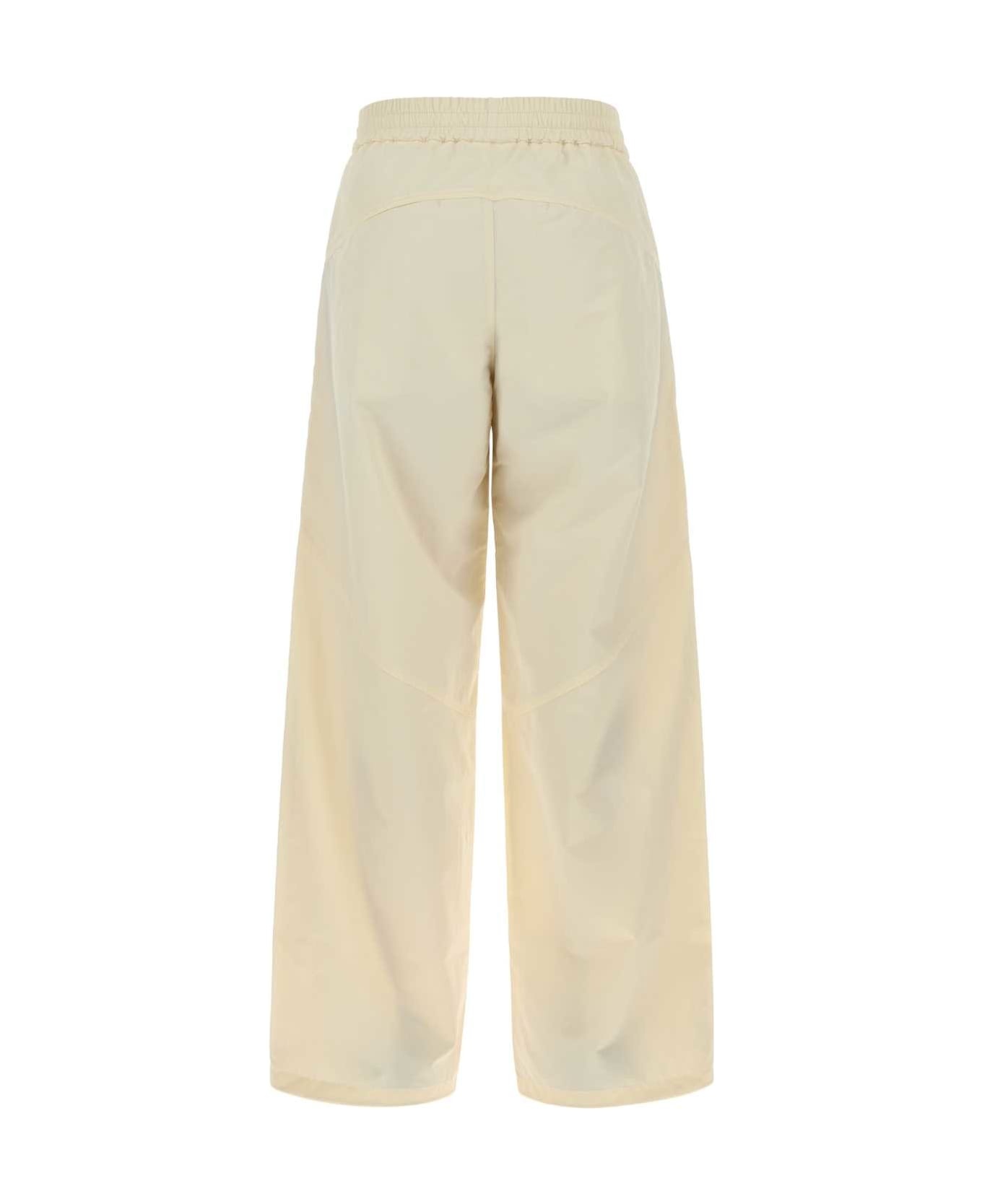 Ivory Nylon Pant - 2
