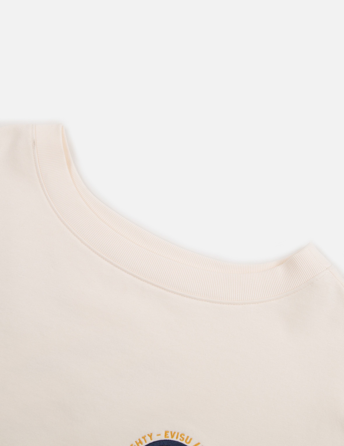 LOGO AND KAMON EMBROIDERED 2-WAY SWEATSHIRT - 7
