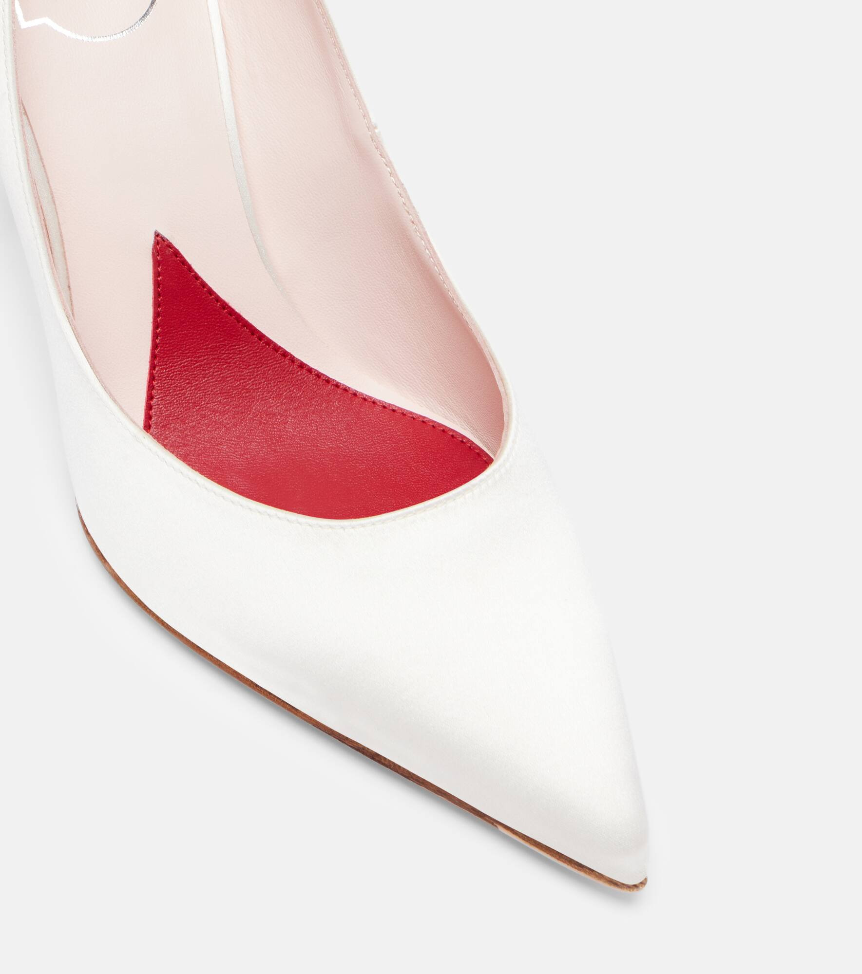 Bridal Vivier Marlene embellished satin pumps - 5