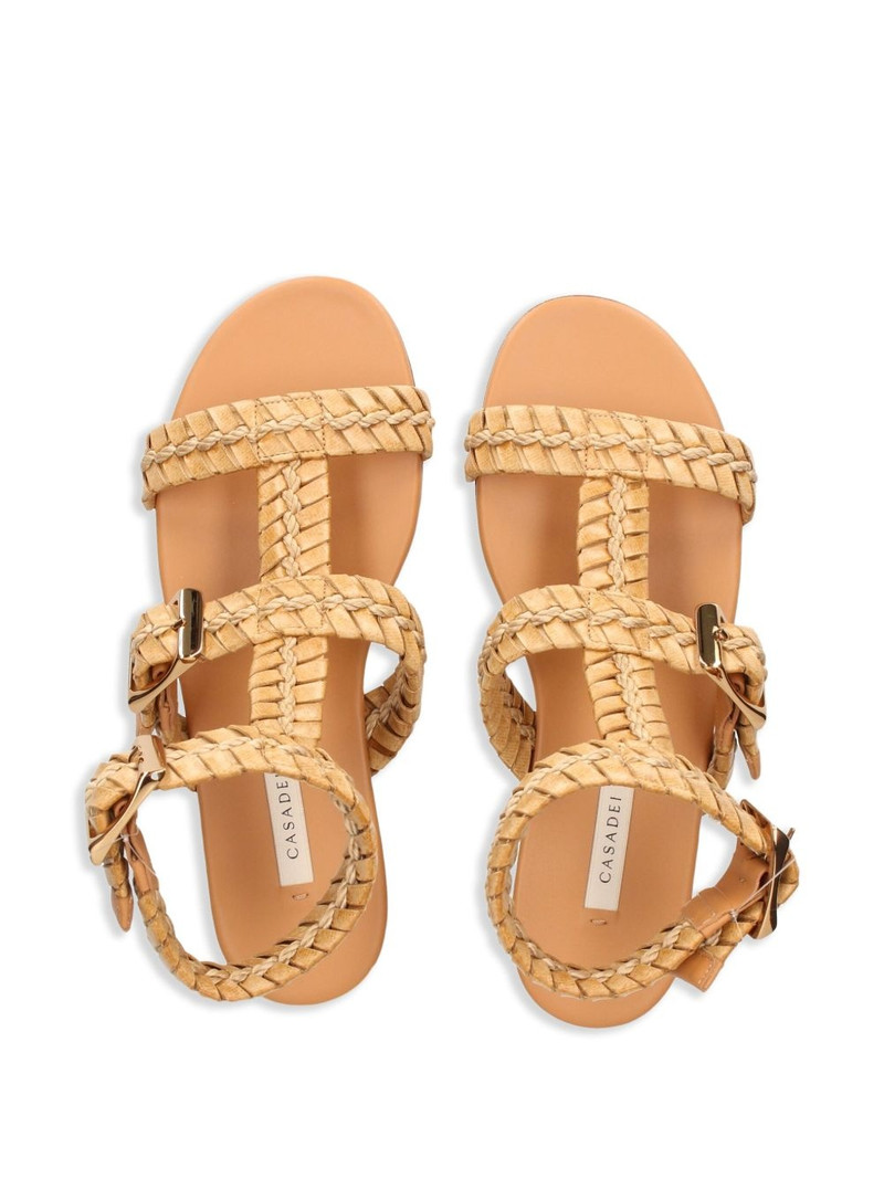 braided-strap flat sandals 4