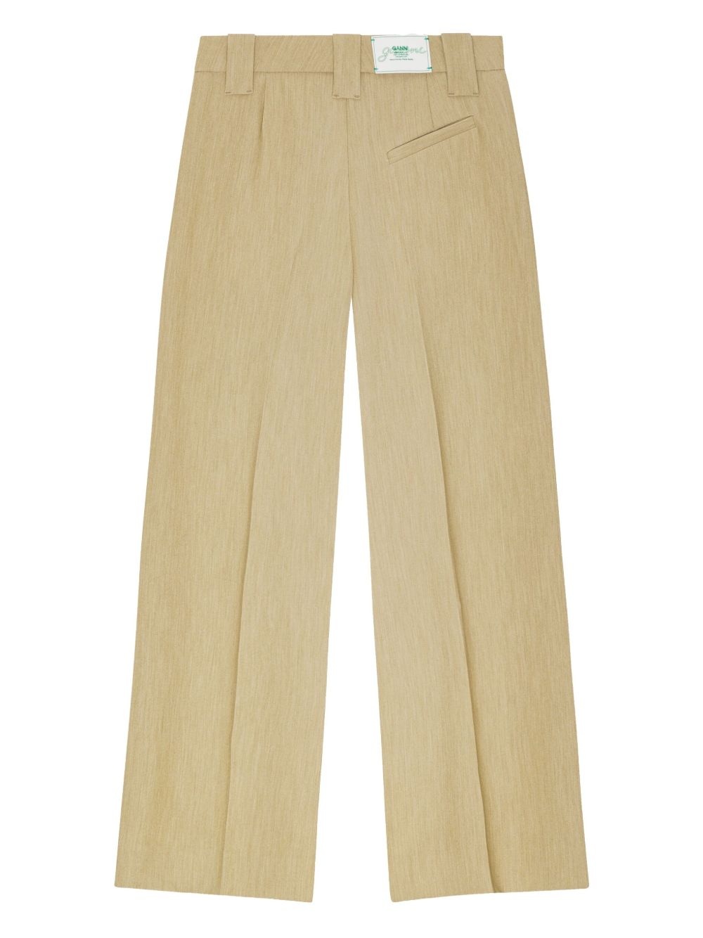 appliqué palazzo pants - 6