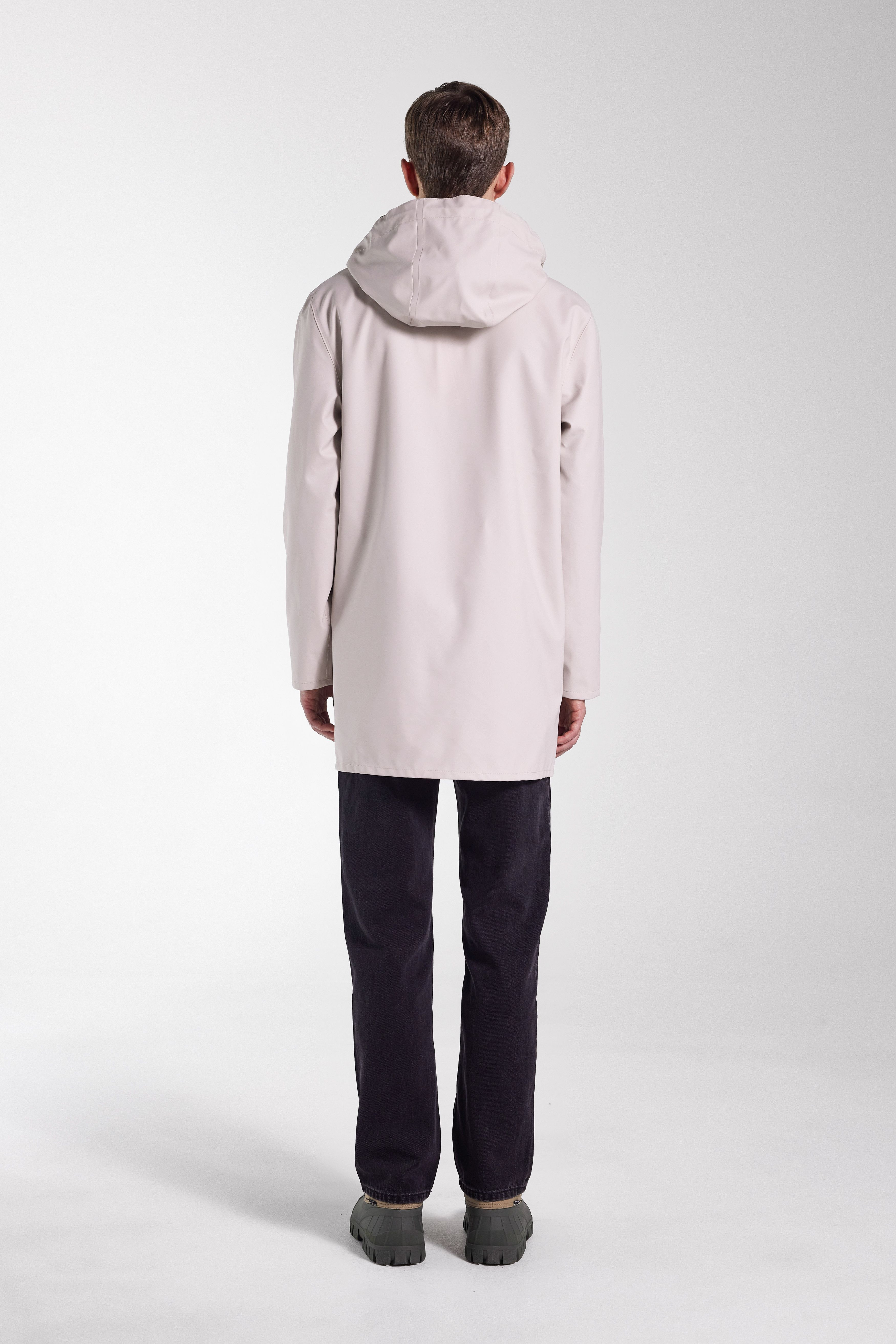 Stockholm Lightweight Raincoat Light Sand - 5