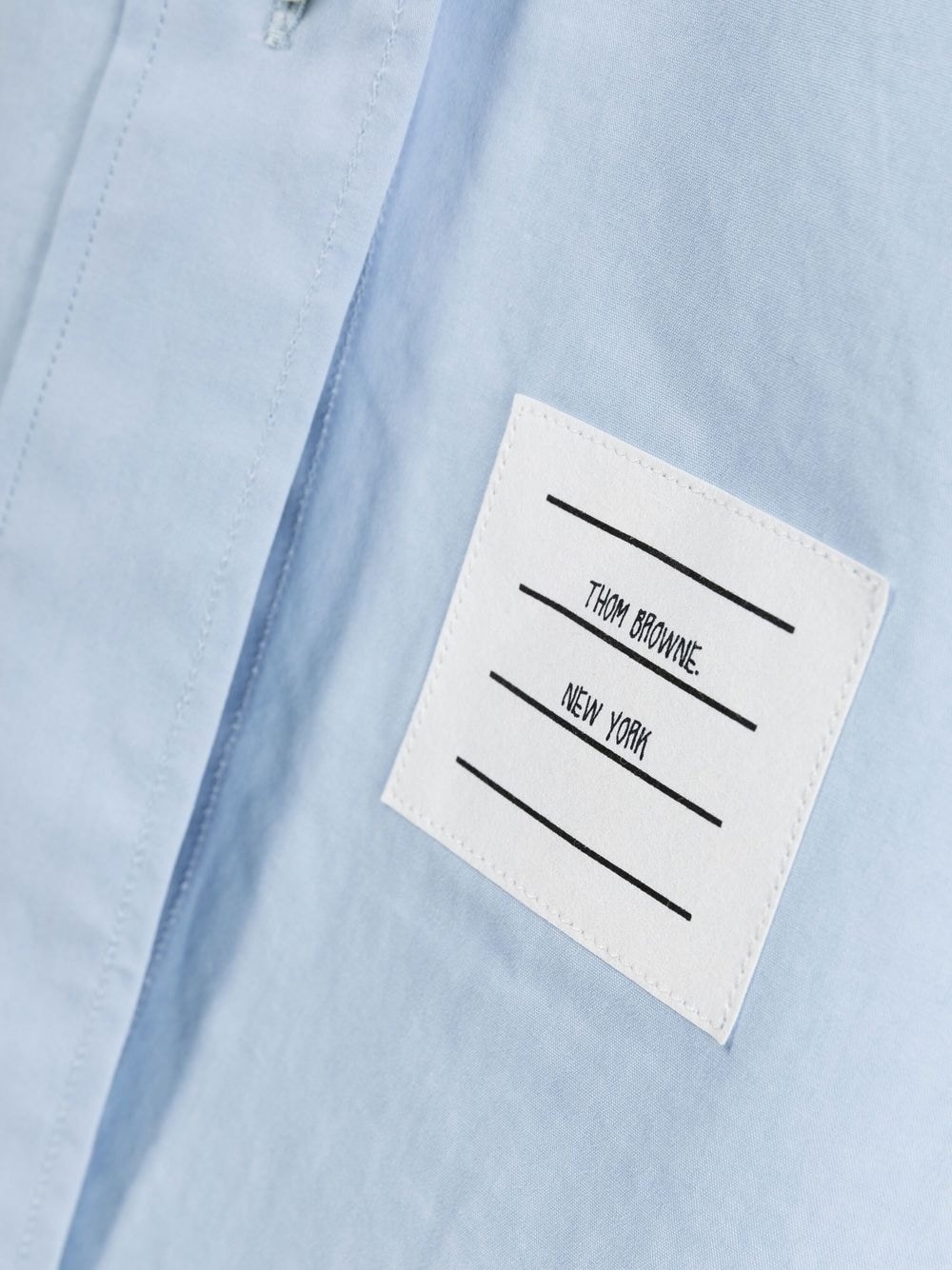 short-sleeve shirt dress - 7