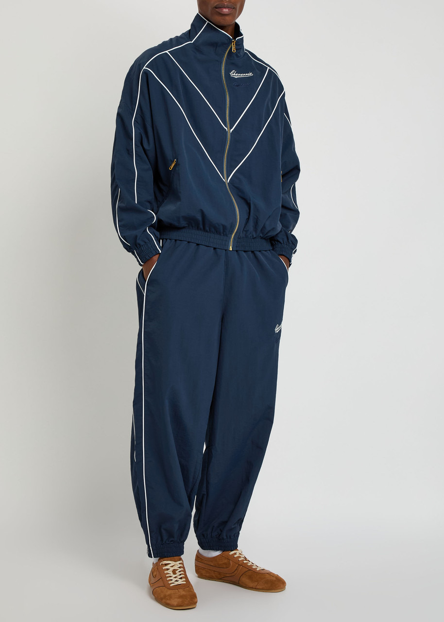Willy Chavarria Bad boy Logo-embroidered Shell Track Pants - 4