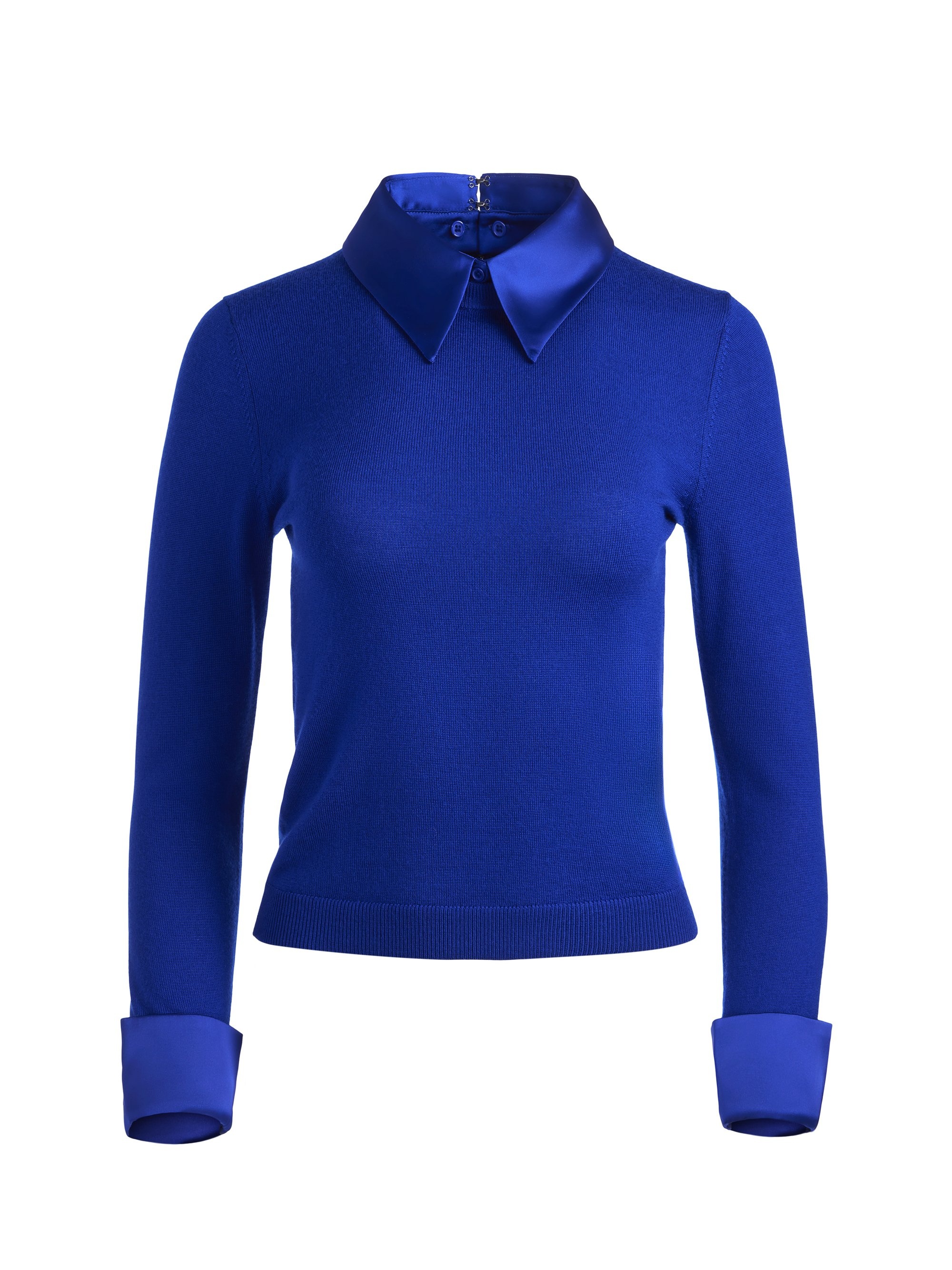 PORLA COLLARED SWEATER - 1