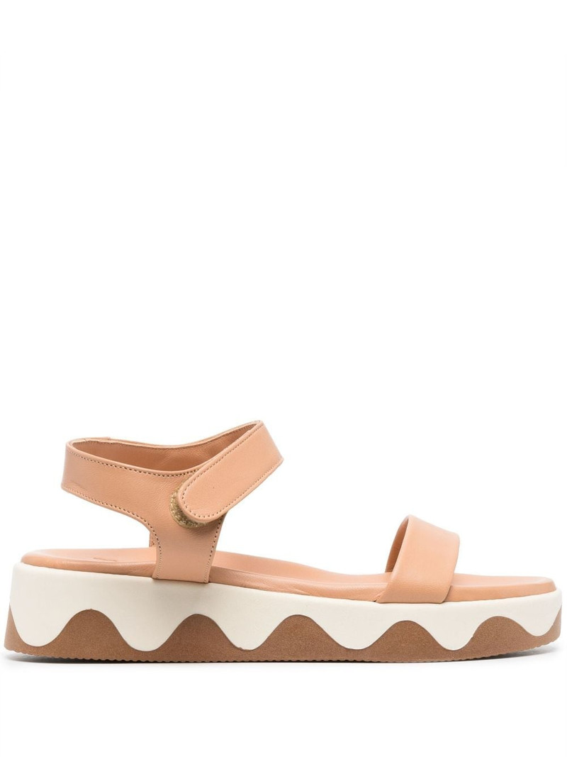 Salamina wave-detail sandals 1