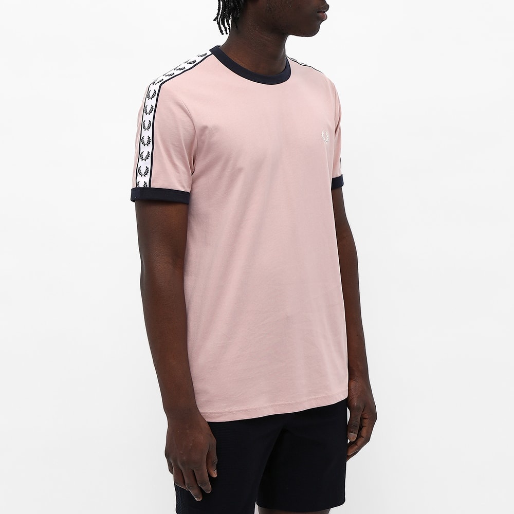 Fred Perry Taped Ringer Tee - 4