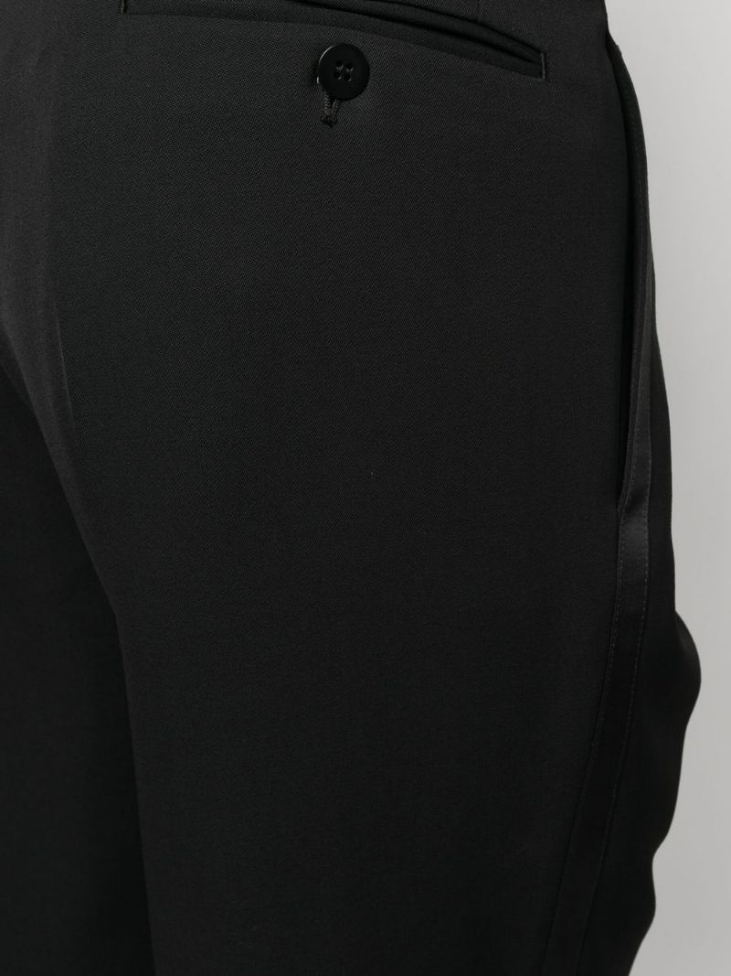 peak-lapels single-breasted suit - 6