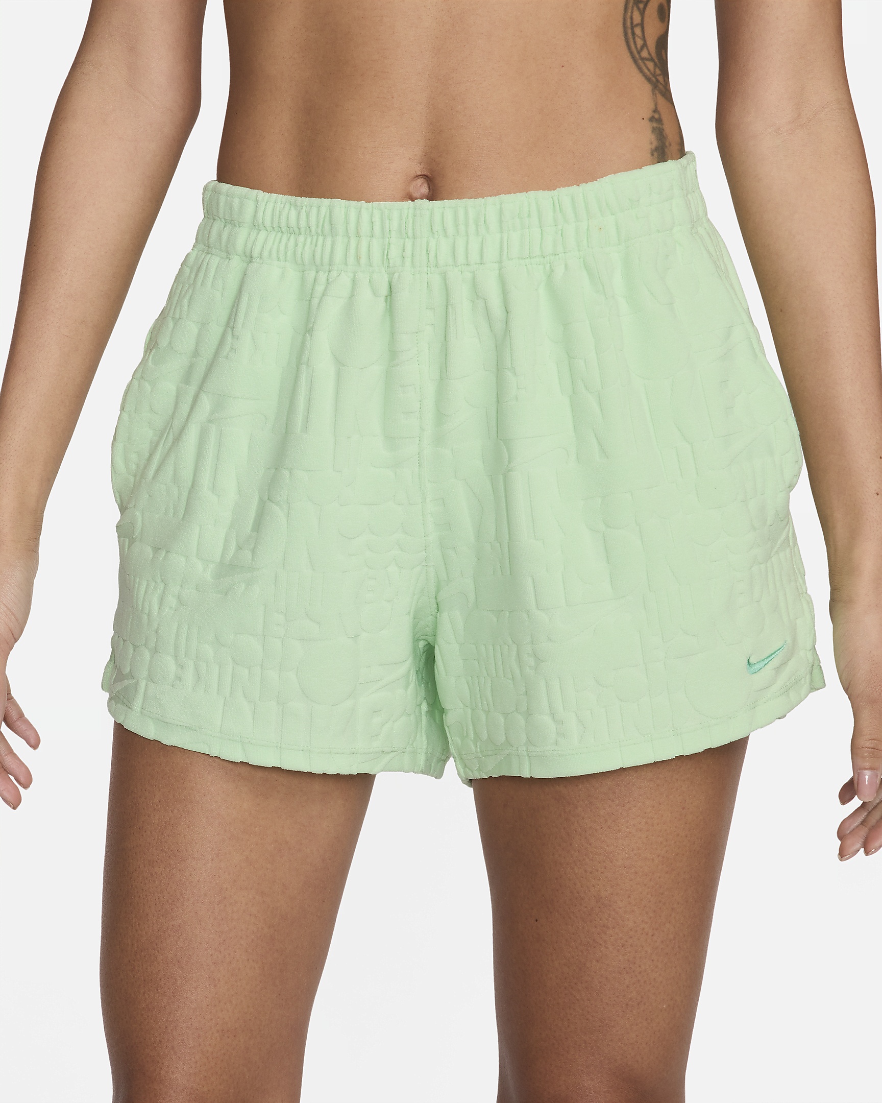☆NIKE☆Nike Swim Retro Flow Women's Cover-Up Shorts Nike Retro Flow Pink Cover Up Shorts | Zumiez