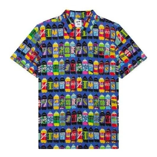 Vans x Fergus All Over Print Rayon Short Sleeve Shirt 'Multi-Color' VN0A4RS1W02 - 1