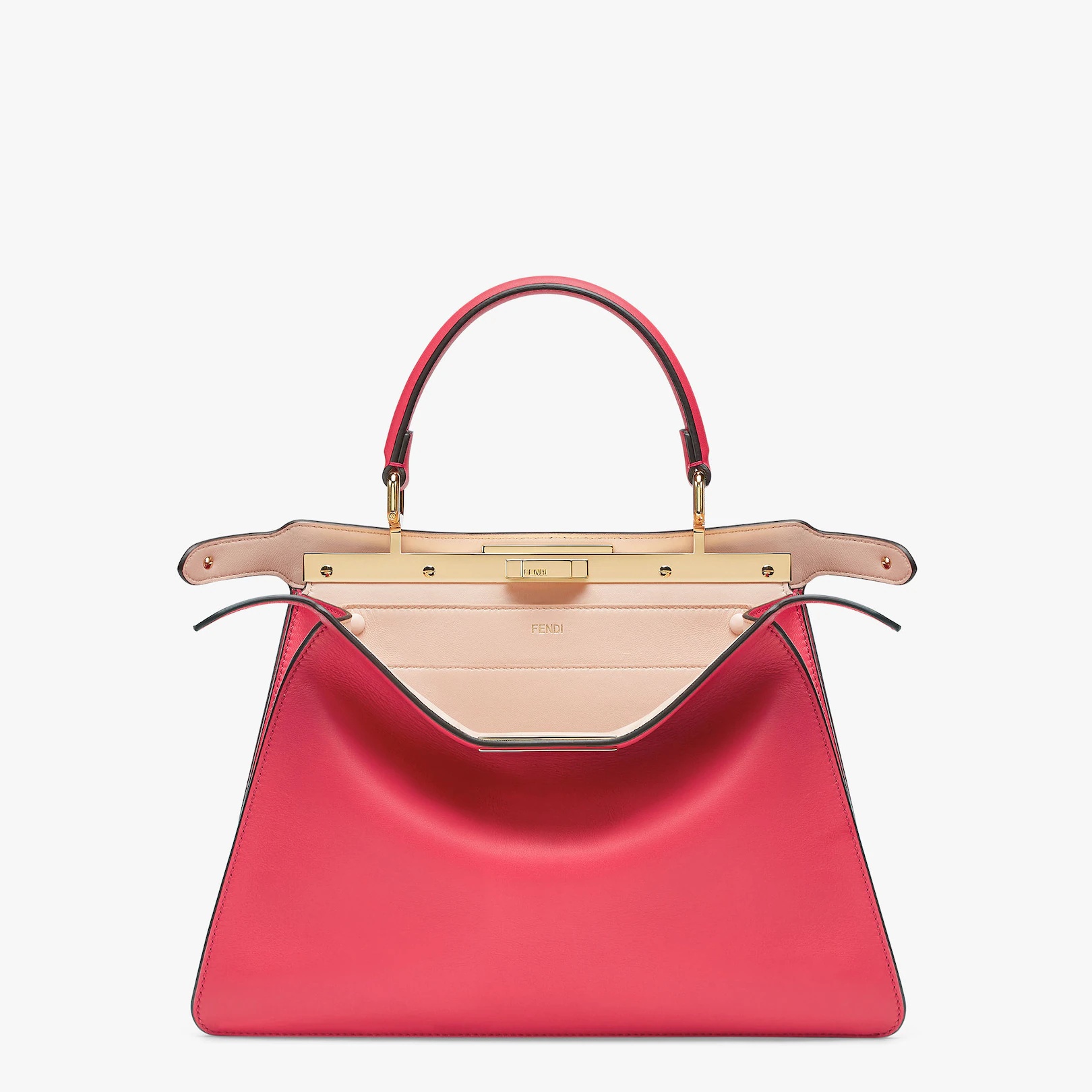 Red leather bag - 2