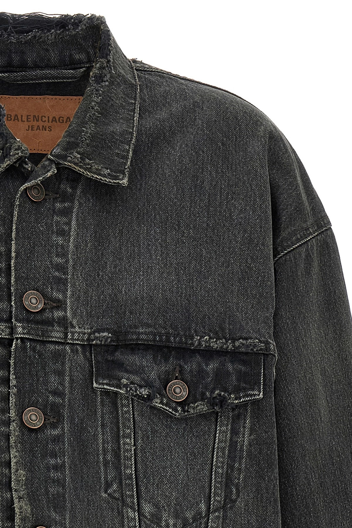 Denim jacket with used effect - 3
