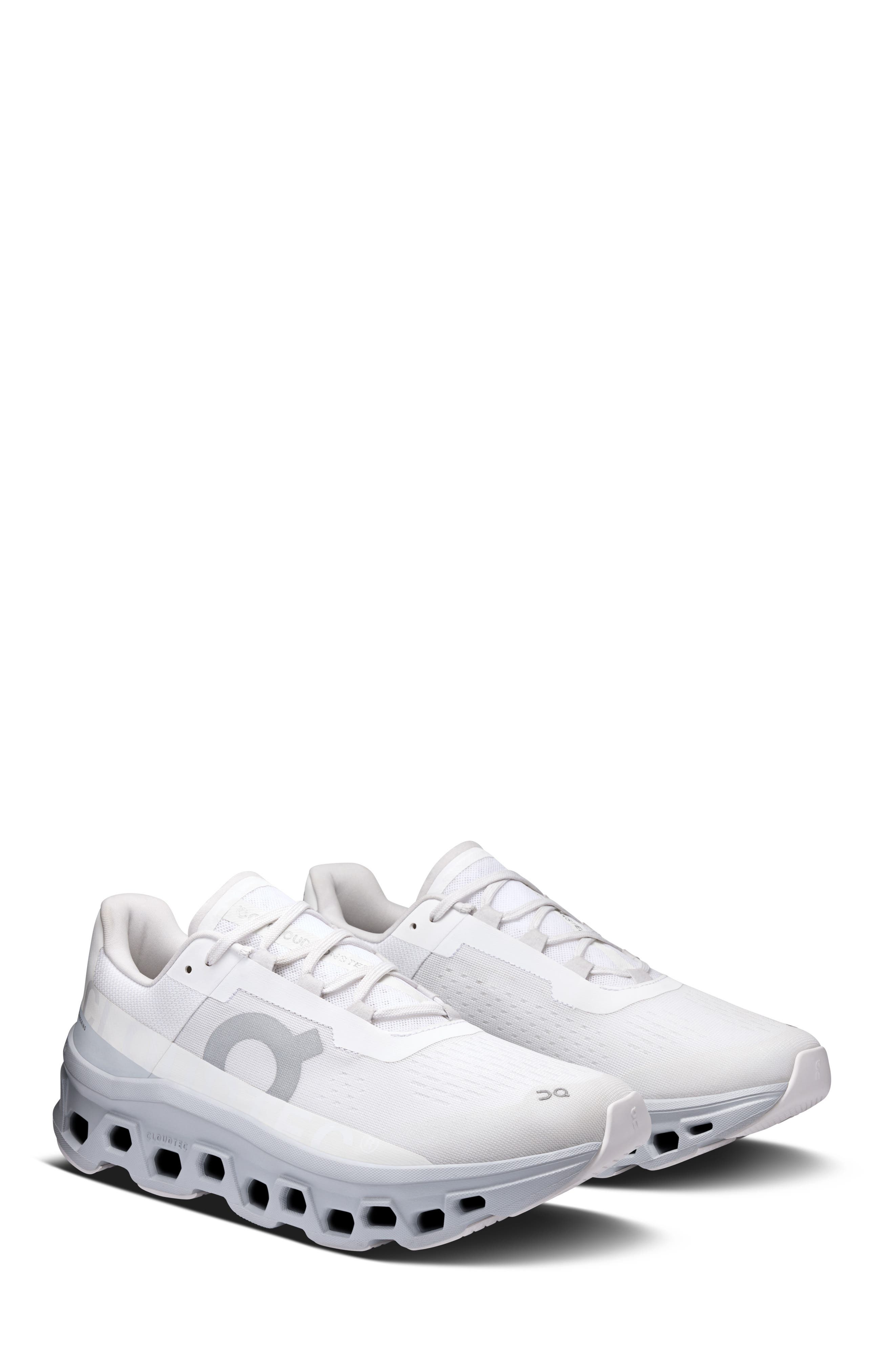 Cloudmonster Running Shoe in White/Glacier at Nordstrom - 1