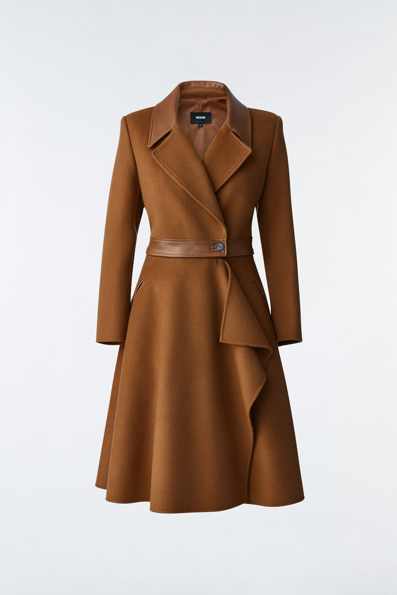 ROSE 2-in-1 double-face wool coat 1