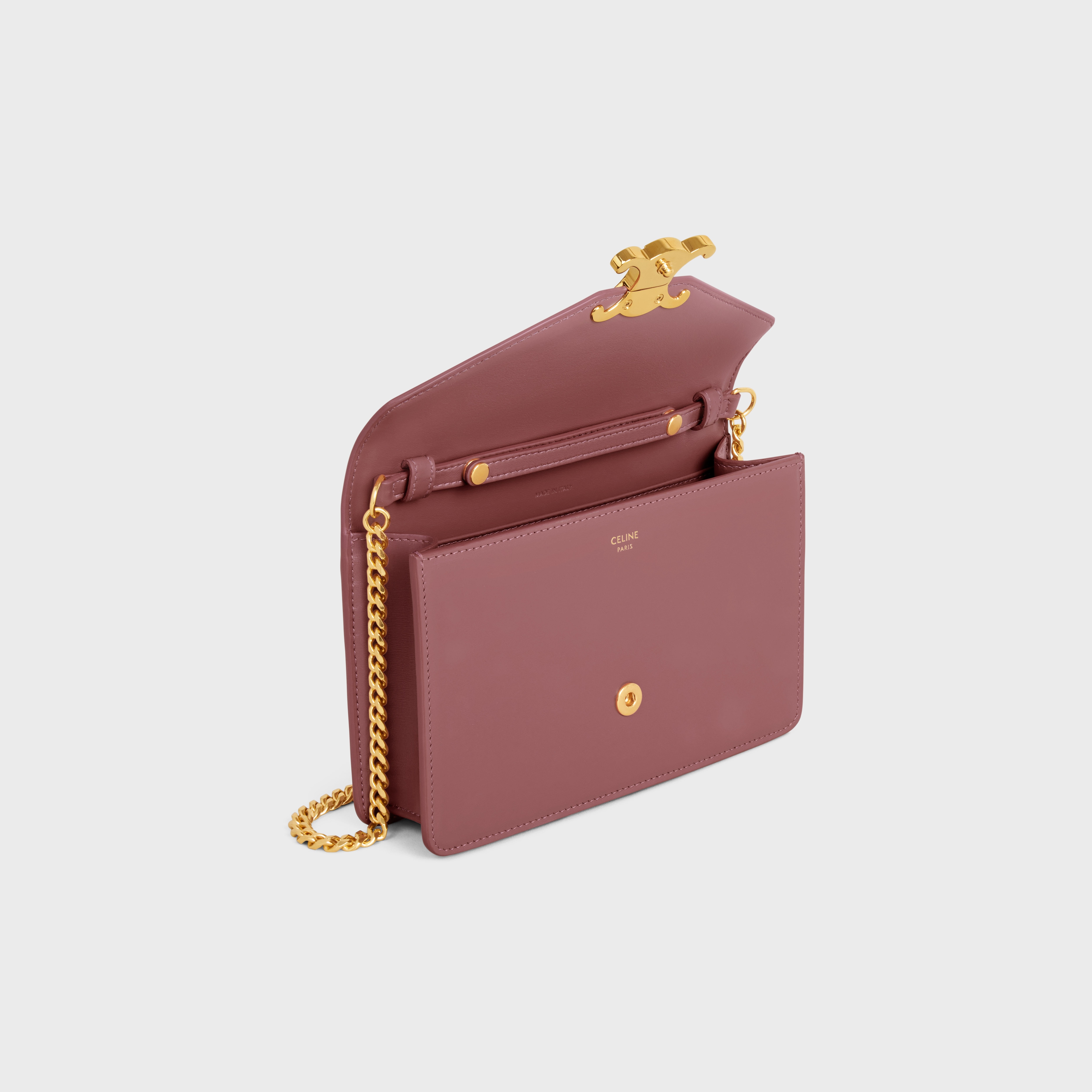 WALLET ON CHAIN MARGO in Shiny calfskin - 4