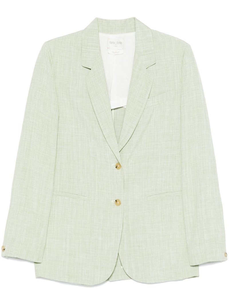 slub-texture blazer 1