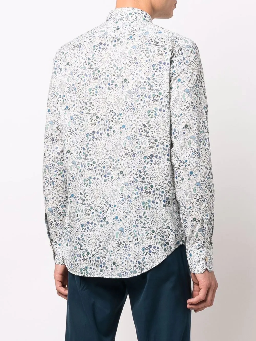 floral organic cotton shirt - 4