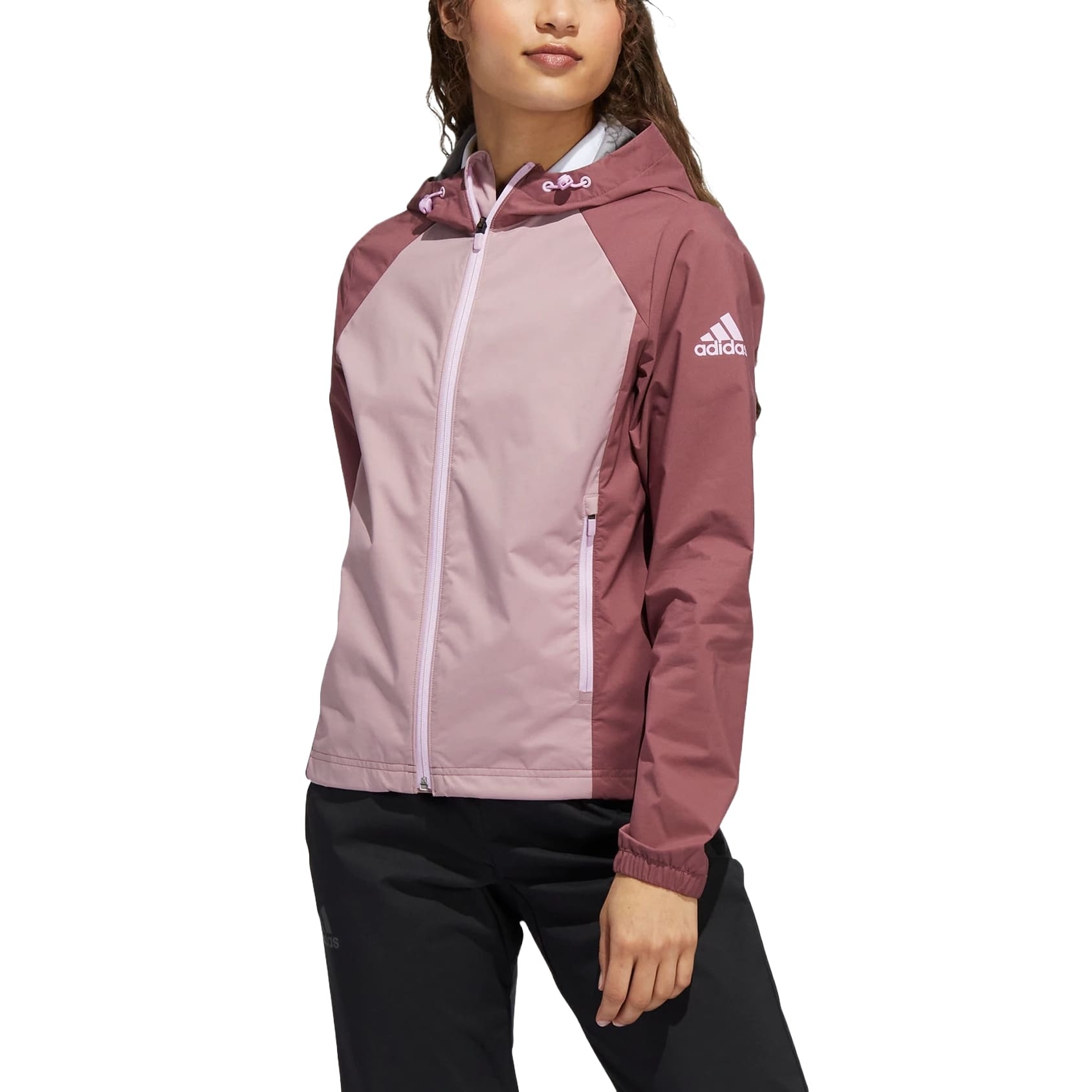 (WMNS) adidas Provisional Jacket 'Burgundy' HG6998 - 2