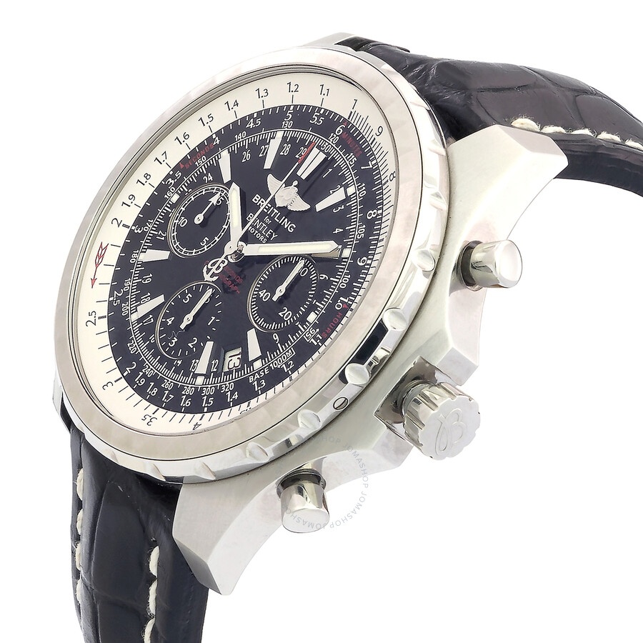 Breitling Bentley Motors T Chronograph Automatic Black Dial Men's Watch A2536313/B686.761P.A20DSA - 2