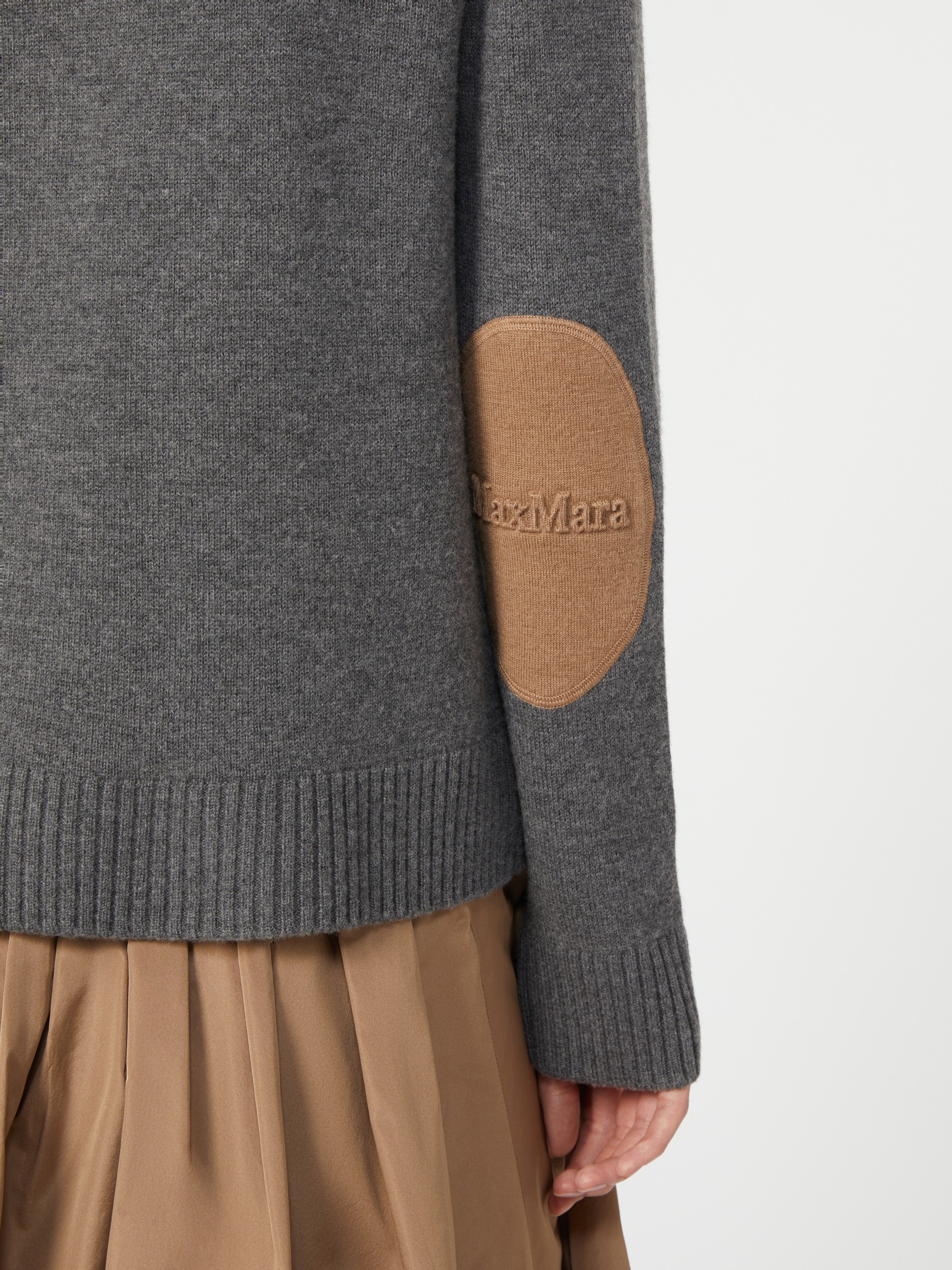APOLLO Mannish wool yarn cardigan - 5